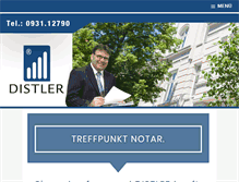 Tablet Screenshot of distler24.de